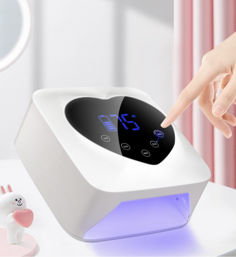 Wireless Nail Lamp with Rechargeable Lithium Battery